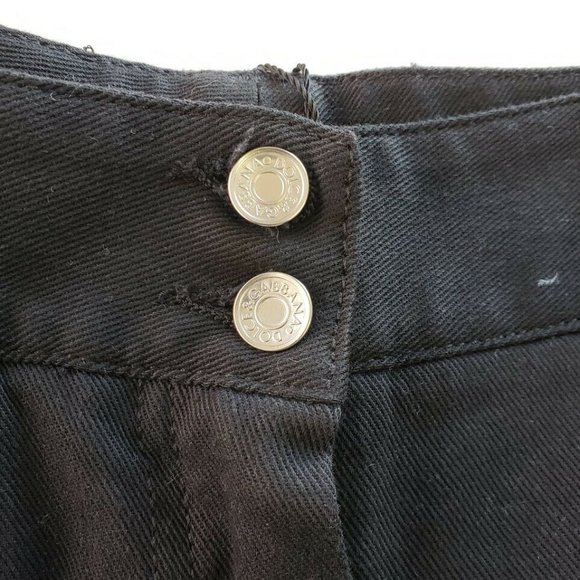 Dolce&Gabbana Jeans Boot Cut Denim - Black - Picture 8 of 10